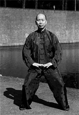 Sifu Foen Tjoen Lie performing Shaolin Luohan Qi Gung